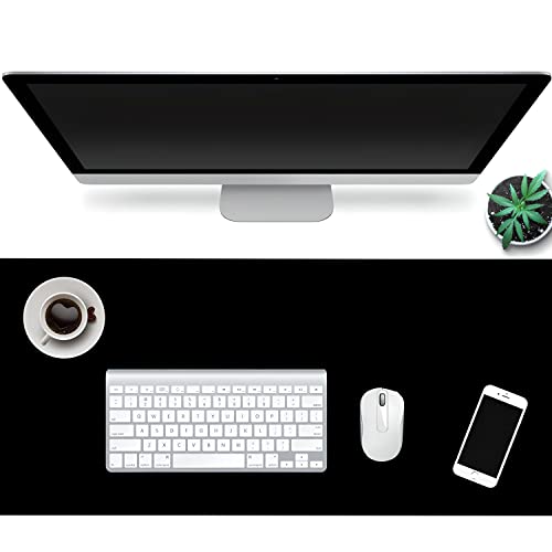 Retoo Mauspad Gaming Groß 100 x 50, Rutschfest, Schreibtischunterlage, Tischunterlage Large Size, Verbessert Präzision und Geschwindigkeit XXL, Schwarz, spezielle Oberfläche, Mousepad Retoo Mauspad Gaming Groß 100 x 50, Rutschfest, Schreibtischunterlage, Tischunterlage Large Size, Verbessert Präzision und Geschwindigkeit XXL, Schwarz, spezielle Oberfläche, Mousepad von Retoo
