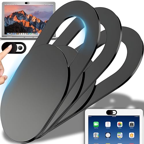 Retoo Webcam Abdeckung 3 Stück mit Ultra dünne Slider Camera 1 mm,Cover Kamera zum Schutz der Privatsphäre für Webcam,Computer,PC,iPad Air,MacBook Pro,Tablet und Smartphone,Schwarz,18,5 x 9 x 1 mm Retoo Webcam Abdeckung 3 Stück mit Ultra dünne Slider Camera 1 mm,Cover Kamera zum Schutz der Privatsphäre für Webcam,Computer,PC,iPad Air,MacBook Pro,Tablet und Smartphone,Schwarz,18,5 x 9 x 1 mm von Retoo
