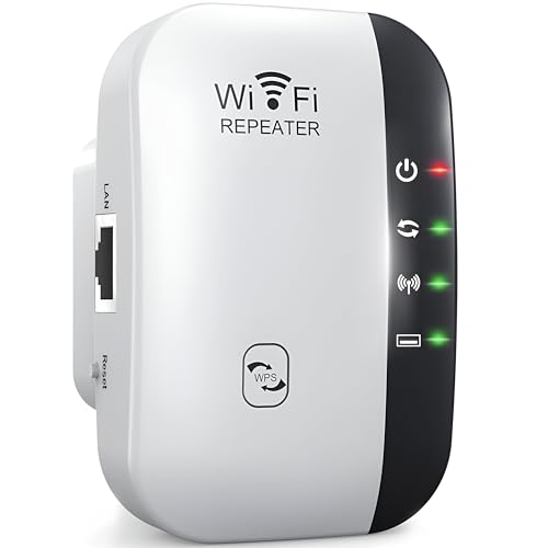Retoo WiFi Repeater 2.4 GHz, 300 Mbit/s, WLAN Verstärker, Ethernet-Port, WPS, Access Point, Repeater Modus, LED abschaltbar, kompatibel zu Allen WLAN Geräte, Internet Verstärker, IEEE 802.11 b/g/n Retoo WiFi Repeater 2.4 GHz, 300 Mbit/s, WLAN Verstärker, Ethernet-Port, WPS, Access Point, Repeater Modus, LED abschaltbar, kompatibel zu Allen WLAN Geräte, Internet Verstärker, IEEE 802.11 b/g/n von Retoo