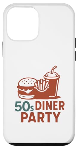50er Jahre Diner Party Retro Burger Pommes Frites Milchshake Hülle für iPhone 12 mini 50er Jahre Diner Party Retro Burger Pommes Frites Milchshake Hülle für iPhone 12 mini von Retro 50s Party Cool Vibes