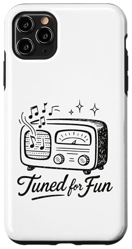 Gestimmt für lustige Retro-Radiomusik der 50er Jahre Hülle für iPhone 11 Pro Max Gestimmt für lustige Retro-Radiomusik der 50er Jahre Hülle für iPhone 11 Pro Max von Retro 50s Party Cool Vibes