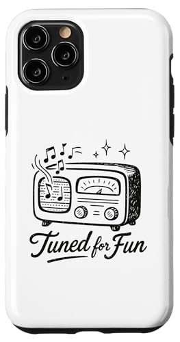 Gestimmt für lustige Retro-Radiomusik der 50er Jahre Hülle für iPhone 11 Pro von Retro 50s Party Cool Vibes