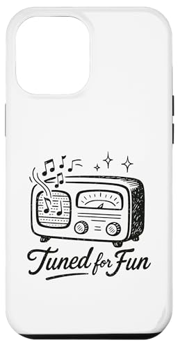 Gestimmt für lustige Retro-Radiomusik der 50er Jahre Hülle für iPhone 12 Pro Max Gestimmt für lustige Retro-Radiomusik der 50er Jahre Hülle für iPhone 12 Pro Max von Retro 50s Party Cool Vibes