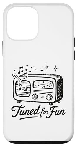 Gestimmt für lustige Retro-Radiomusik der 50er Jahre Hülle für iPhone 12 mini Gestimmt für lustige Retro-Radiomusik der 50er Jahre Hülle für iPhone 12 mini von Retro 50s Party Cool Vibes