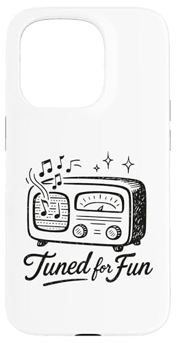Gestimmt für lustige Retro-Radiomusik der 50er Jahre Hülle für iPhone 15 Pro Gestimmt für lustige Retro-Radiomusik der 50er Jahre Hülle für iPhone 15 Pro von Retro 50s Party Cool Vibes