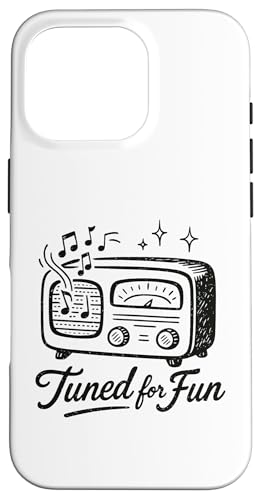 Gestimmt für lustige Retro-Radiomusik der 50er Jahre Hülle für iPhone 16 Pro Gestimmt für lustige Retro-Radiomusik der 50er Jahre Hülle für iPhone 16 Pro von Retro 50s Party Cool Vibes