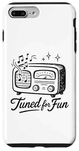 Gestimmt für lustige Retro-Radiomusik der 50er Jahre Hülle für iPhone 7 Plus/8 Plus Gestimmt für lustige Retro-Radiomusik der 50er Jahre Hülle für iPhone 7 Plus/8 Plus von Retro 50s Party Cool Vibes