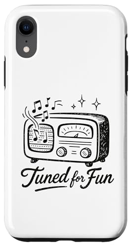 Gestimmt für lustige Retro-Radiomusik der 50er Jahre Hülle für iPhone XR Gestimmt für lustige Retro-Radiomusik der 50er Jahre Hülle für iPhone XR von Retro 50s Party Cool Vibes