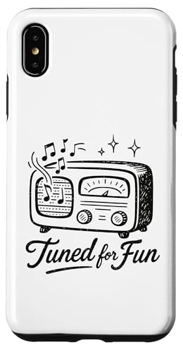 Gestimmt für lustige Retro-Radiomusik der 50er Jahre Hülle für iPhone XS Max Gestimmt für lustige Retro-Radiomusik der 50er Jahre Hülle für iPhone XS Max von Retro 50s Party Cool Vibes