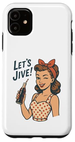 Let's Jive Retro 50er Pinup Dance Hülle für iPhone 11 Let's Jive Retro 50er Pinup Dance Hülle für iPhone 11 von Retro 50s Party Cool Vibes