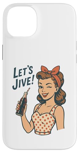 Let's Jive Retro 50er Pinup Dance Hülle für iPhone 14 Plus Let's Jive Retro 50er Pinup Dance Hülle für iPhone 14 Plus von Retro 50s Party Cool Vibes