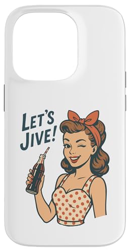 Let's Jive Retro 50er Pinup Dance Hülle für iPhone 14 Pro Let's Jive Retro 50er Pinup Dance Hülle für iPhone 14 Pro von Retro 50s Party Cool Vibes