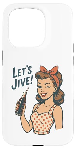 Let's Jive Retro 50er Pinup Dance Hülle für iPhone 15 Pro Let's Jive Retro 50er Pinup Dance Hülle für iPhone 15 Pro von Retro 50s Party Cool Vibes