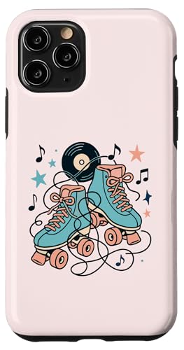Retro 50er Jahre Rollschuhe und Vinyl Musik Hülle für iPhone 11 Pro Retro 50er Jahre Rollschuhe und Vinyl Musik Hülle für iPhone 11 Pro von Retro 50s Party Cool Vibes