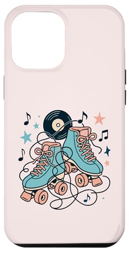 Retro 50er Jahre Rollschuhe und Vinyl Musik Hülle für iPhone 12 Pro Max Retro 50er Jahre Rollschuhe und Vinyl Musik Hülle für iPhone 12 Pro Max von Retro 50s Party Cool Vibes