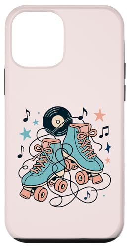 Retro 50er Jahre Rollschuhe und Vinyl Musik Hülle für iPhone 12 mini Retro 50er Jahre Rollschuhe und Vinyl Musik Hülle für iPhone 12 mini von Retro 50s Party Cool Vibes