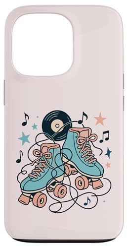 Retro 50er Jahre Rollschuhe und Vinyl Musik Hülle für iPhone 13 Pro Retro 50er Jahre Rollschuhe und Vinyl Musik Hülle für iPhone 13 Pro von Retro 50s Party Cool Vibes