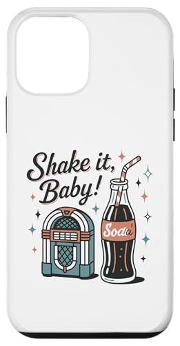 Shake! It Baby Retro 50er Jahre Jukebox Soda Hülle für iPhone 12 mini Shake! It Baby Retro 50er Jahre Jukebox Soda Hülle für iPhone 12 mini von Retro 50s Party Cool Vibes