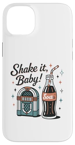 Shake! It Baby Retro 50er Jahre Jukebox Soda Hülle für iPhone 14 Plus Shake! It Baby Retro 50er Jahre Jukebox Soda Hülle für iPhone 14 Plus von Retro 50s Party Cool Vibes