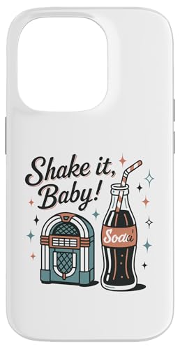 Shake! It Baby Retro 50er Jahre Jukebox Soda Hülle für iPhone 14 Pro Shake! It Baby Retro 50er Jahre Jukebox Soda Hülle für iPhone 14 Pro von Retro 50s Party Cool Vibes