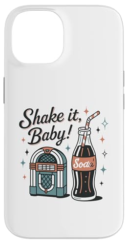 Shake! It Baby Retro 50er Jahre Jukebox Soda Hülle für iPhone 14 Shake! It Baby Retro 50er Jahre Jukebox Soda Hülle für iPhone 14 von Retro 50s Party Cool Vibes