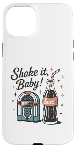 Shake! It Baby Retro 50er Jahre Jukebox Soda Hülle für iPhone 15 Plus Shake! It Baby Retro 50er Jahre Jukebox Soda Hülle für iPhone 15 Plus von Retro 50s Party Cool Vibes