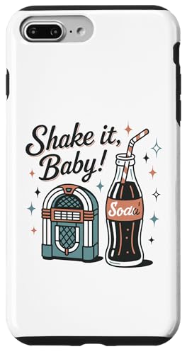 Shake! It Baby Retro 50er Jahre Jukebox Soda Hülle für iPhone 7 Plus/8 Plus Shake! It Baby Retro 50er Jahre Jukebox Soda Hülle für iPhone 7 Plus/8 Plus von Retro 50s Party Cool Vibes