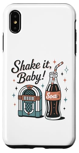 Shake! It Baby Retro 50er Jahre Jukebox Soda Hülle für iPhone XS Max Shake! It Baby Retro 50er Jahre Jukebox Soda Hülle für iPhone XS Max von Retro 50s Party Cool Vibes