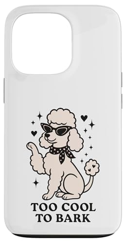 Too Cool To Bark Retro 50er Pudel Vibes Hülle für iPhone 13 Pro Too Cool To Bark Retro 50er Pudel Vibes Hülle für iPhone 13 Pro von Retro 50s Party Cool Vibes