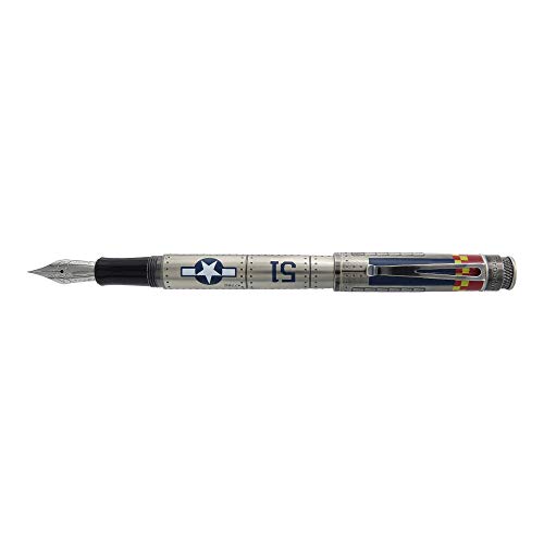 Retro 51 Tornado Fountain Pen, P-51 Mustang, 1.1mm Nib (VRF-1343) von Retro 51