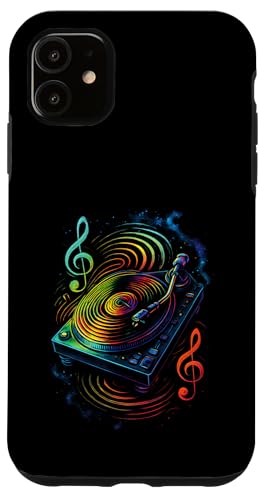 Vinyl Retro DJ Bunte Rillen Hülle für iPhone 11 Vinyl Retro DJ Bunte Rillen Hülle für iPhone 11 von Retro 60s Soul