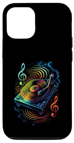Vinyl Retro DJ Bunte Rillen Hülle für iPhone 12/12 Pro Vinyl Retro DJ Bunte Rillen Hülle für iPhone 12/12 Pro von Retro 60s Soul