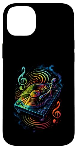 Vinyl Retro DJ Bunte Rillen Hülle für iPhone 14 Plus Vinyl Retro DJ Bunte Rillen Hülle für iPhone 14 Plus von Retro 60s Soul