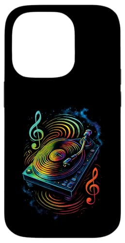 Vinyl Retro DJ Bunte Rillen Hülle für iPhone 14 Pro Vinyl Retro DJ Bunte Rillen Hülle für iPhone 14 Pro von Retro 60s Soul