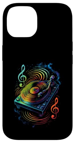 Vinyl Retro DJ Bunte Rillen Hülle für iPhone 14 Vinyl Retro DJ Bunte Rillen Hülle für iPhone 14 von Retro 60s Soul