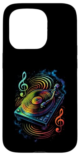 Vinyl Retro DJ Bunte Rillen Hülle für iPhone 15 Pro Vinyl Retro DJ Bunte Rillen Hülle für iPhone 15 Pro von Retro 60s Soul