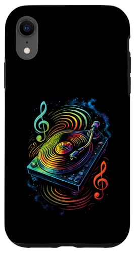 Vinyl Retro DJ Bunte Rillen Hülle für iPhone XR Vinyl Retro DJ Bunte Rillen Hülle für iPhone XR von Retro 60s Soul