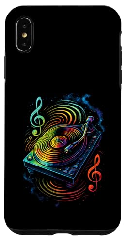 Vinyl Retro DJ Bunte Rillen Hülle für iPhone XS Max Vinyl Retro DJ Bunte Rillen Hülle für iPhone XS Max von Retro 60s Soul