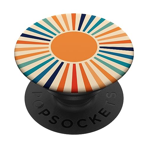 Vintage Sun Retro 70er Regenbogen Sonnenaufgang Sonnenuntergang Abstrakt Boho PopSockets Klebender PopGrip Vintage Sun Retro 70er Regenbogen Sonnenaufgang Sonnenuntergang Abstrakt Boho PopSockets Klebender PopGrip von Retro 70s Boho Decorations