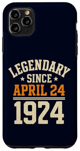 Legendary Since 24. April 1970, Awesome Birthday Funny Retro Hülle für iPhone 11 Pro Max von Retro April 1970 Birthday Shirt for Men & Women