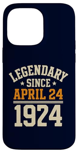 Legendary Since 24. April 1970, Awesome Birthday Funny Retro Hülle für iPhone 14 Pro Max von Retro April 1970 Birthday Shirt for Men & Women