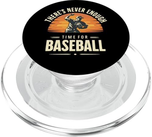 Baseballspieler Pitcher Zitat Vintage Sunset PopSockets PopGrip für MagSafe Baseballspieler Pitcher Zitat Vintage Sunset PopSockets PopGrip für MagSafe von Retro Baseball Player Vintage Designs