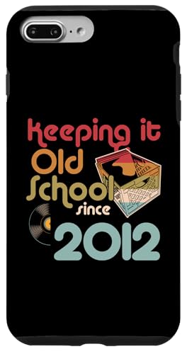 Keeping It Old School Since 2012 Year Box of Vinyl Records Hülle für iPhone 7 Plus/8 Plus Keeping It Old School Since 2012 Year Box of Vinyl Records Hülle für iPhone 7 Plus/8 Plus von Retro Birthday Party For Vinyl Record Collectors