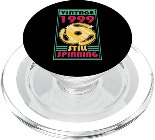 Schallplattensammler Geburtstag Vintage 1999 noch dreht sich PopSockets PopGrip für MagSafe Schallplattensammler Geburtstag Vintage 1999 noch dreht sich PopSockets PopGrip für MagSafe von Retro Birthday Party For Vinyl Record Collectors