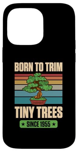 Seit 1955 geboren, um winzige Bäume zum Geburtstag mit Bonsai-Thema zu trimmen Hülle für iPhone 14 Pro Max Seit 1955 geboren, um winzige Bäume zum Geburtstag mit Bonsai-Thema zu trimmen Hülle für iPhone 14 Pro Max von Retro Birthday Party Supplies for Bonsai Gardeners