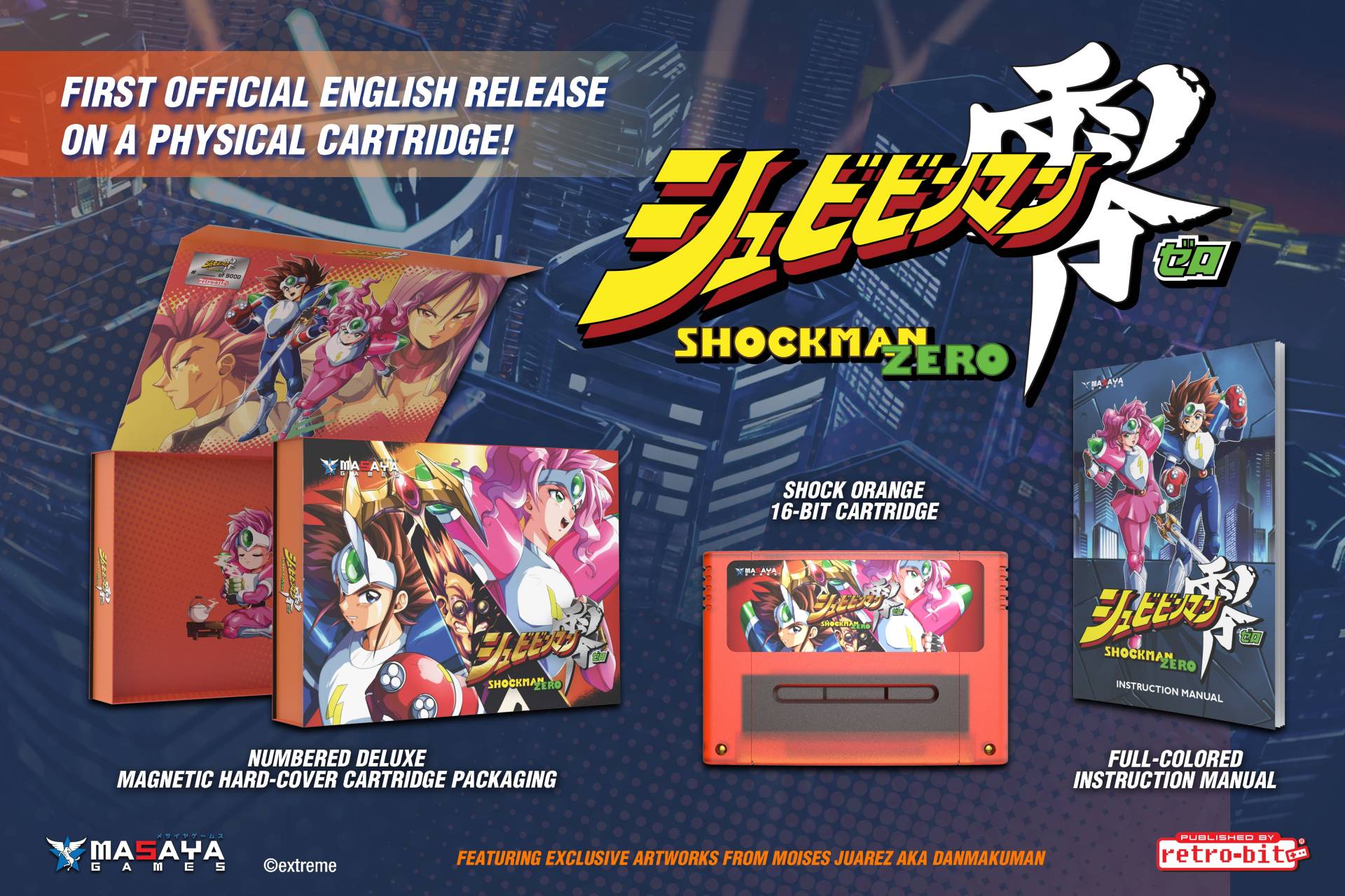 Shockman Zero (Collectors Edition) von Retro-Bit