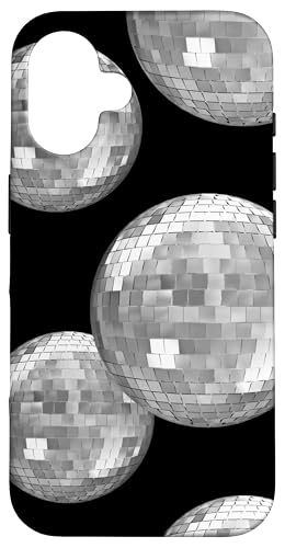 Hülle für iPhone 16 Ästhetische 70er 80er Jahre Retro Lucky Discokugel Y2K Hülle für iPhone 16 Ästhetische 70er 80er Jahre Retro Lucky Discokugel Y2K von Retro Black And White Disco Ball