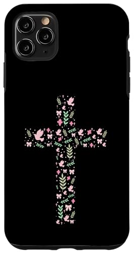 Blumenkreuz – Vintage Christian Religiöser Christus Hülle für iPhone 11 Pro Max Blumenkreuz – Vintage Christian Religiöser Christus Hülle für iPhone 11 Pro Max von Retro Christian Apparel Gifts