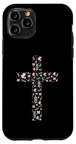 Blumenkreuz – Vintage Christian Religiöser Christus Hülle für iPhone 11 Pro Blumenkreuz – Vintage Christian Religiöser Christus Hülle für iPhone 11 Pro von Retro Christian Apparel Gifts