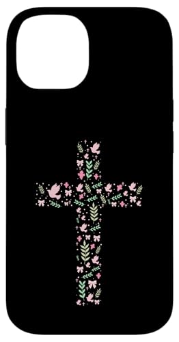 Blumenkreuz – Vintage Christian Religiöser Christus Hülle für iPhone 14 Blumenkreuz – Vintage Christian Religiöser Christus Hülle für iPhone 14 von Retro Christian Apparel Gifts
